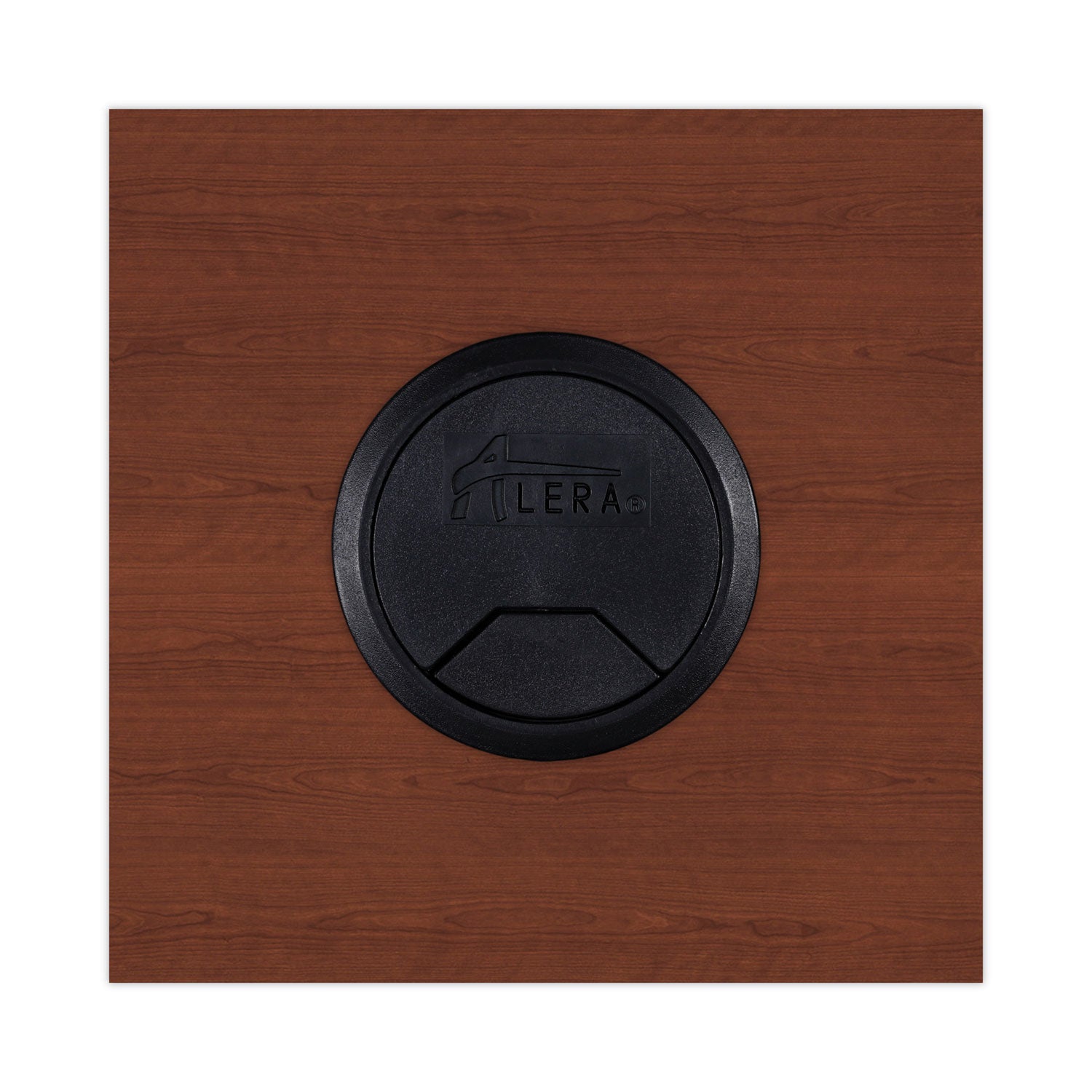 Alera Valencia Series Reversible Return/Bridge Shell, 47.25w x 23.63d x 29.5h, Cherry