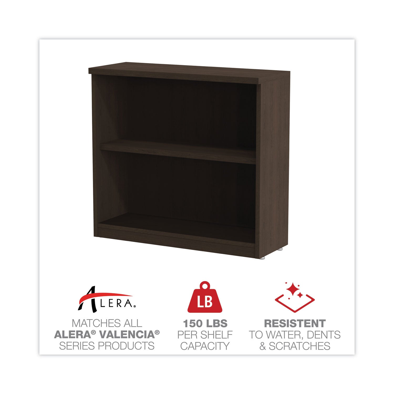 alera-valencia-series-bookcase-two-shelf-3175w-x-14d-x-295h-espresso_aleva633032es - 4