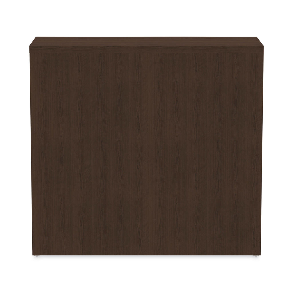 Alera Valencia Series Bookcase, Two-Shelf, 31.75w x 14d x 29.5h, Espresso