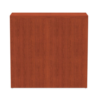 Alera Valencia Series Bookcase, Two-Shelf, 31.75w x 14d x 29.5h, Med Cherry