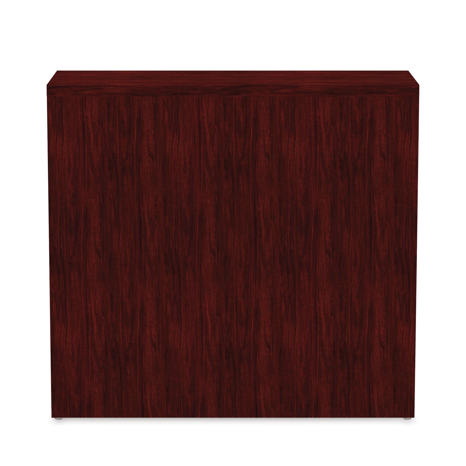Alera Valencia Series Bookcase, Two-Shelf, 31.75w x 14d x 29.5h, Mahogany