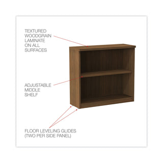 alera-valencia-series-bookcasetwo-shelf-3175w-x-14d-x-295h-modern-walnut_aleva633032wa - 3