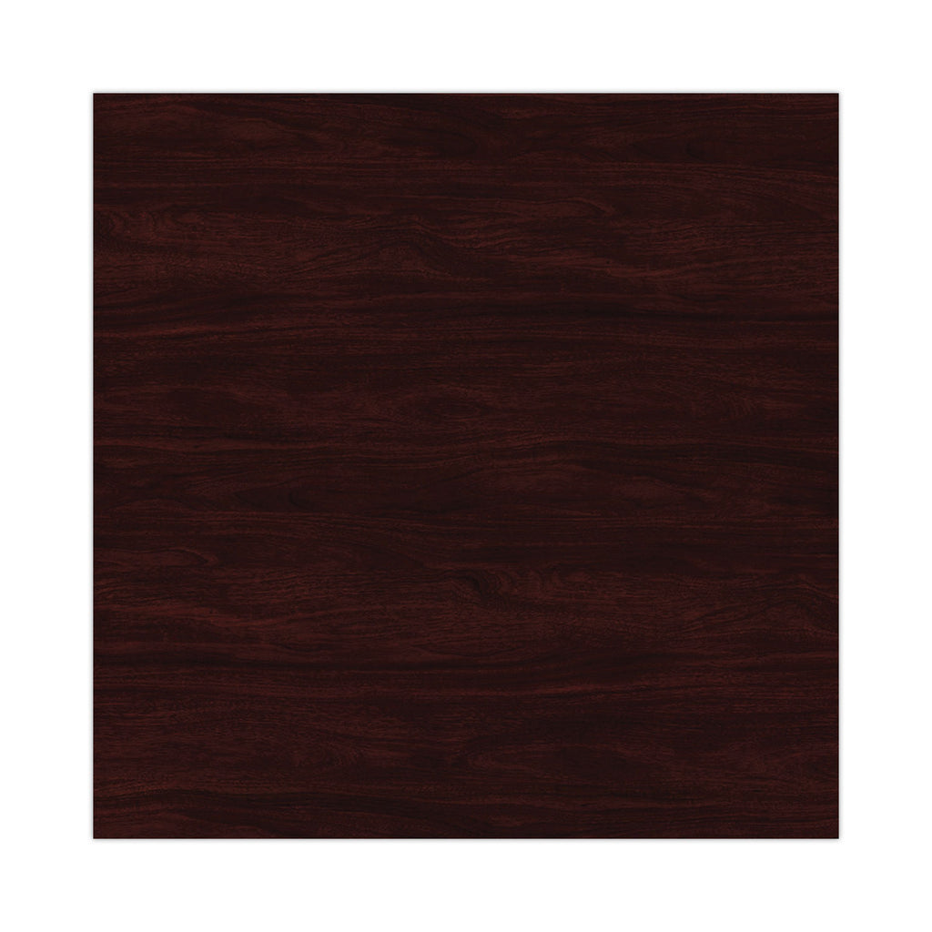 Alera Valencia Series Bookcase, Three-Shelf, 31.75w x 14d x 39.38h, Mahogany