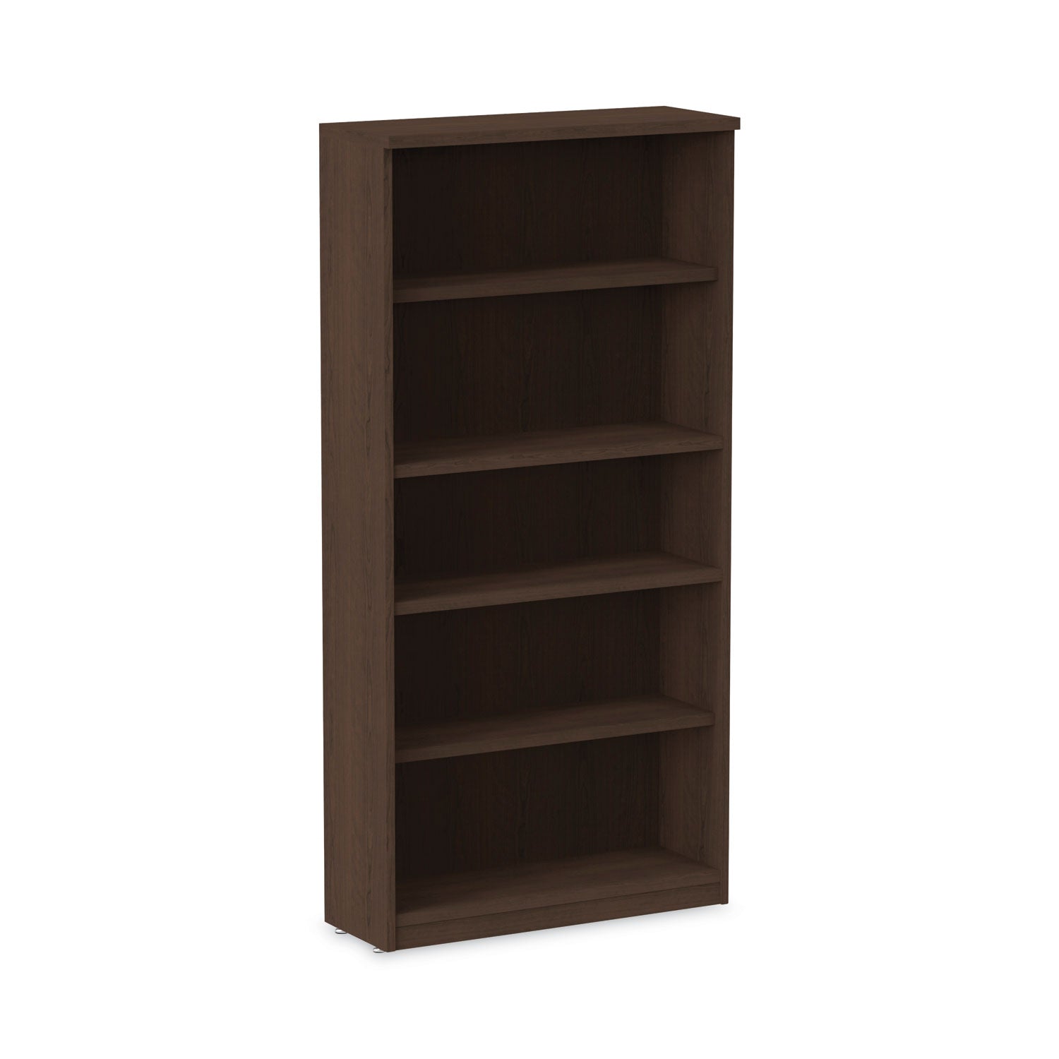alera-valencia-series-bookcase-five-shelf-3175w-x-14d-x-6475h-espresso_aleva636632es - 1