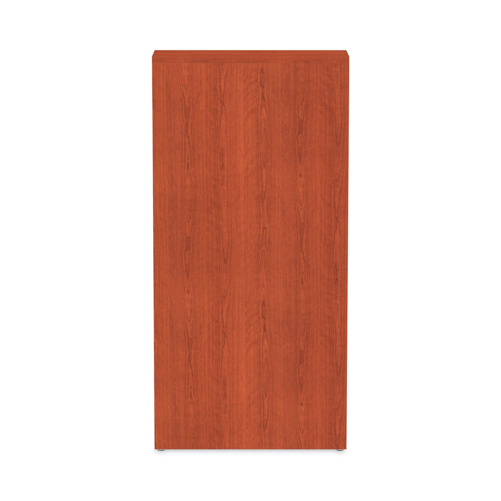 Alera Valencia Series Bookcase, Five-Shelf, 31.75w x 14d x 64.75h, Medium Cherry