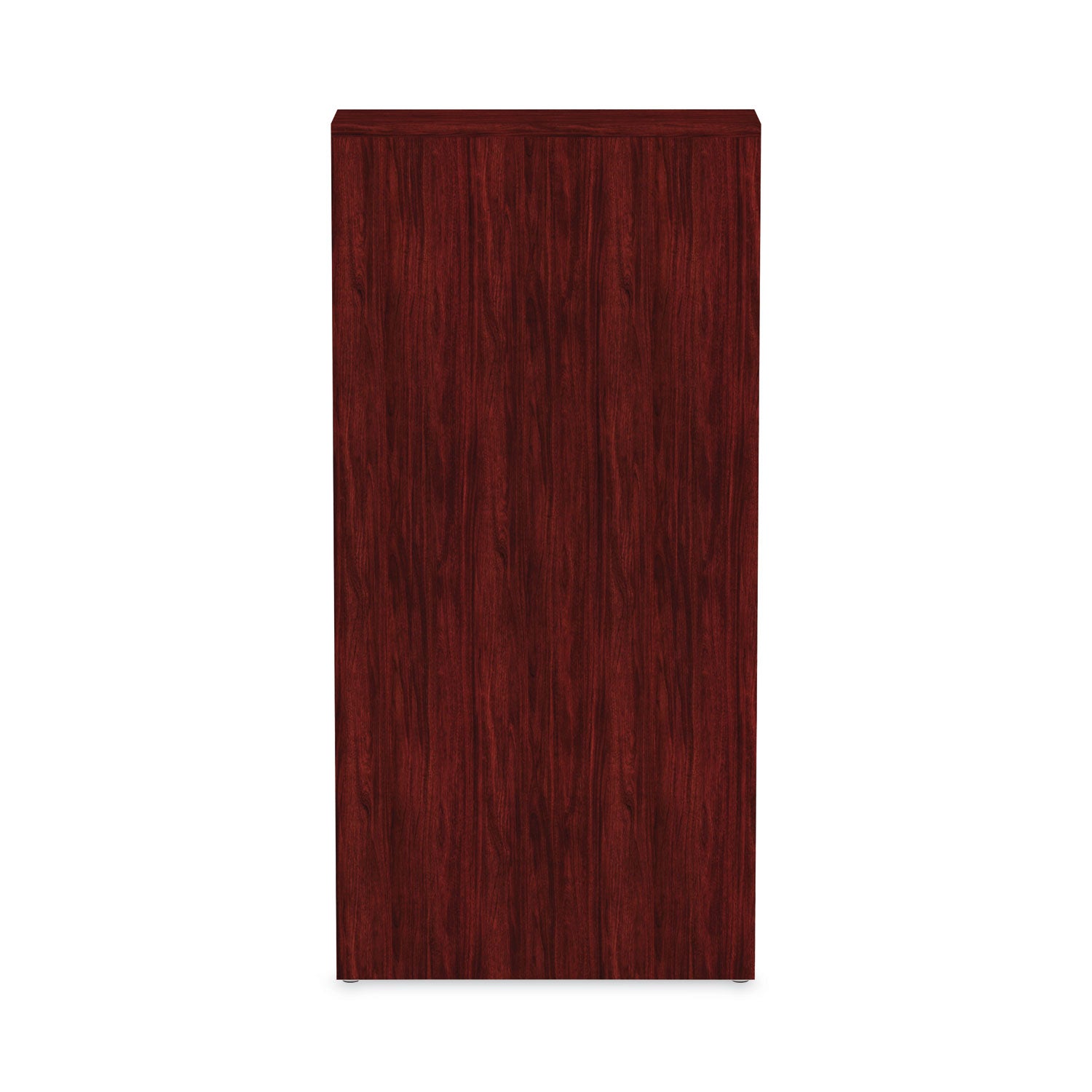 Alera Valencia Series Bookcase, Five-Shelf, 31.75w x 14d x 64.75h, Mahogany