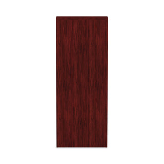 Alera Valencia Series Bookcase, Six-Shelf, 31.75w x 14d x 80.25h, Mahogany