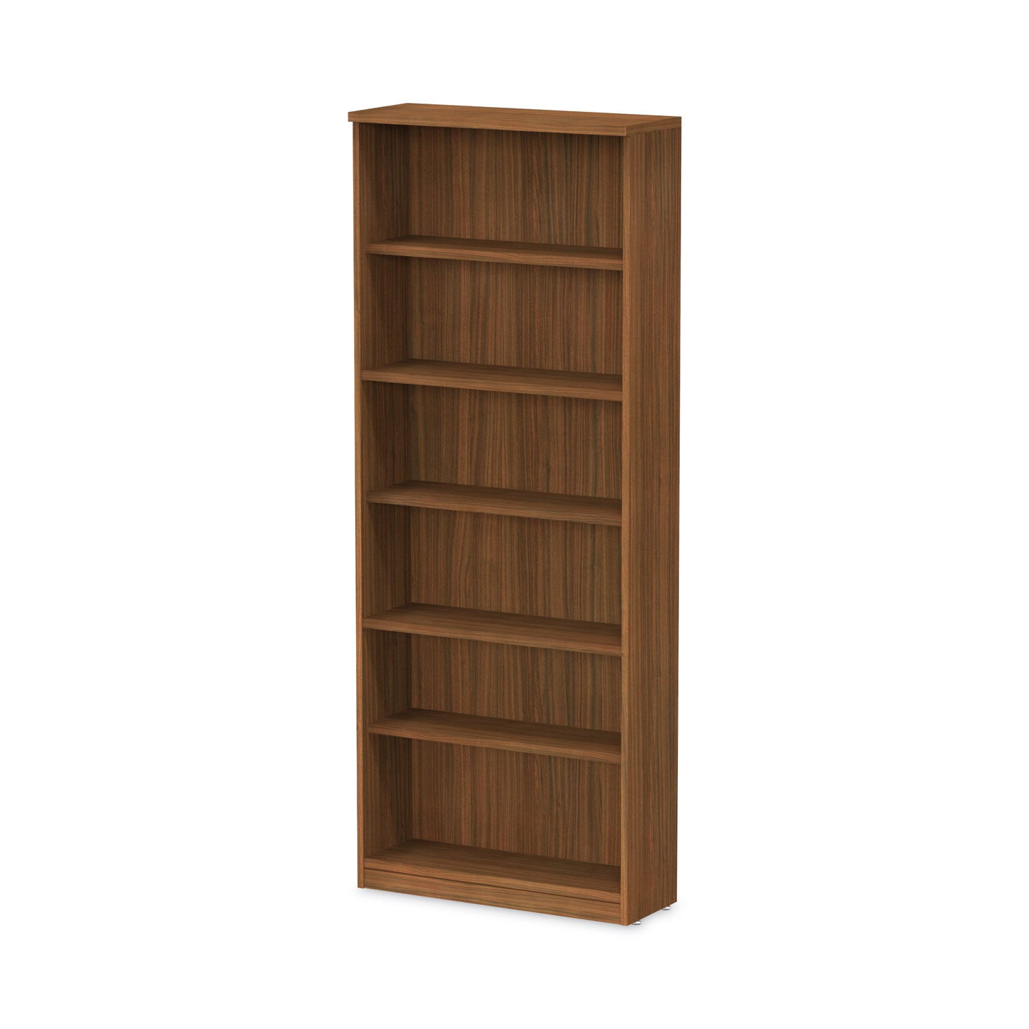 alera-valencia-series-bookcase-six-shelf-3175w-x-14d-x-8025h-modern-walnut_aleva638232wa - 6