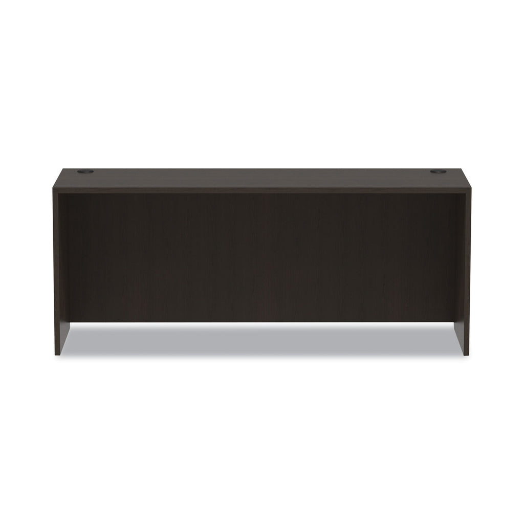 Alera Valencia Series Credenza Shell, 70.88w x 23.63d x 29.5h, Espresso