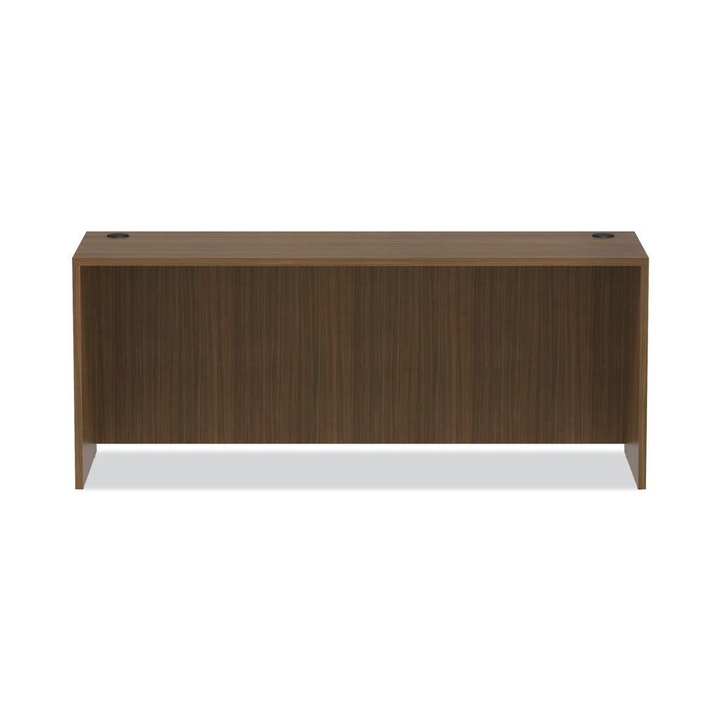 Alera Valencia Series Credenza Shell, 70.88w x 23.63d x 29.5h, Modern Walnut