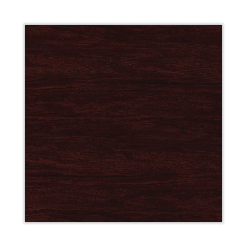 Alera Valencia Series Hutch with Doors, 4 Compartments, 58.88w x 15d x 35.38h, Mahogany