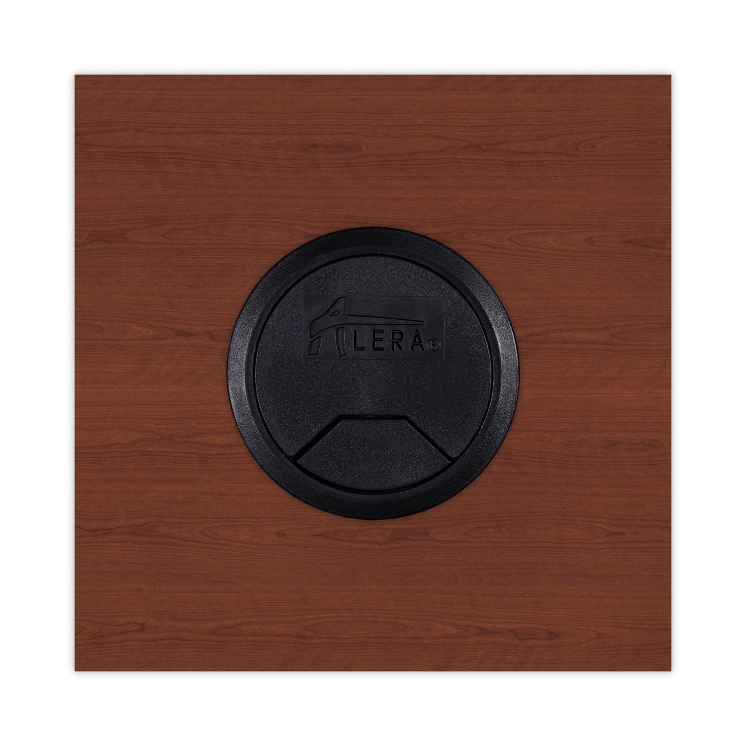 Alera Valencia Series Reversible Return/Bridge Shell, 35w x 23.63d x 29.5h, Medium Cherry