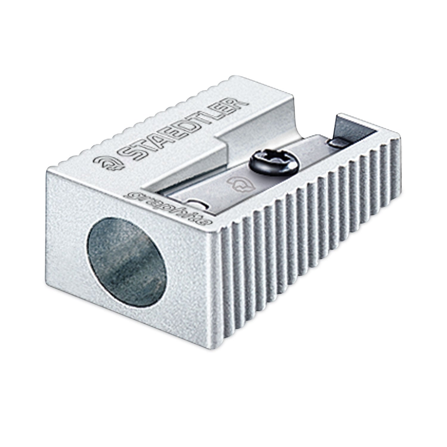 handheld-metal-pencil-sharpener-113-x-063-x-05-silver-4-pack_std51010bk4 - 2