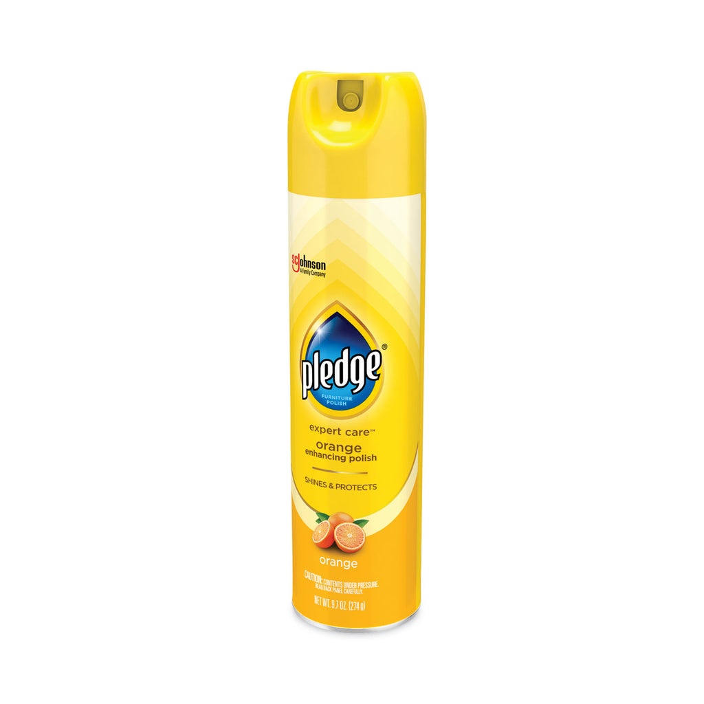 Furniture Polish, Orange, 9.7 oz Aerosol Spray, 6/Carton