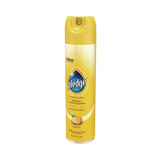 Furniture Polish, Lemon, 9.7 oz Aerosol Spray, 6/Carton
