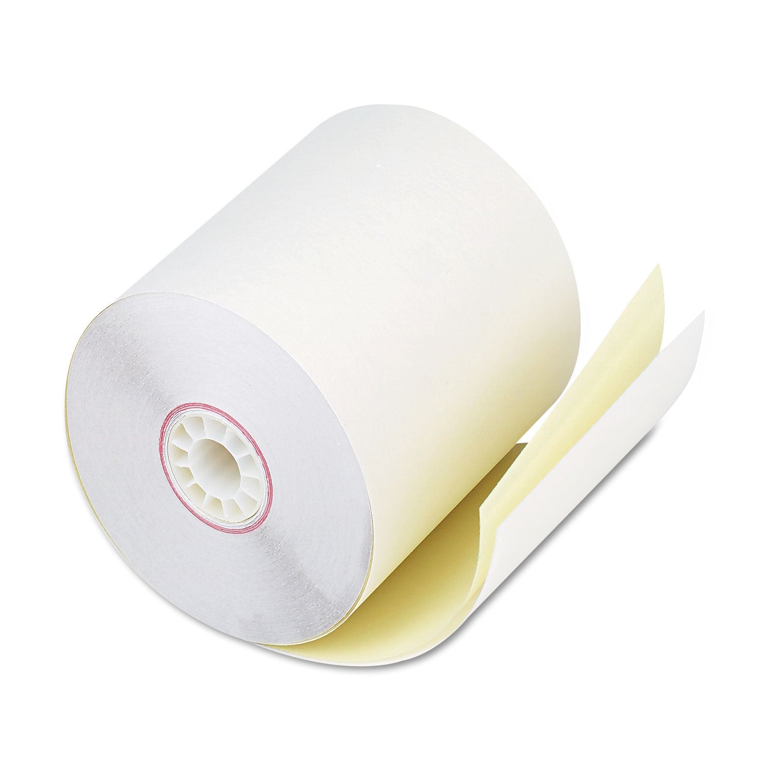 impact-printing-carbonless-paper-rolls-275-x-90-ft-white-canary-50-carton_icx90770459 - 1