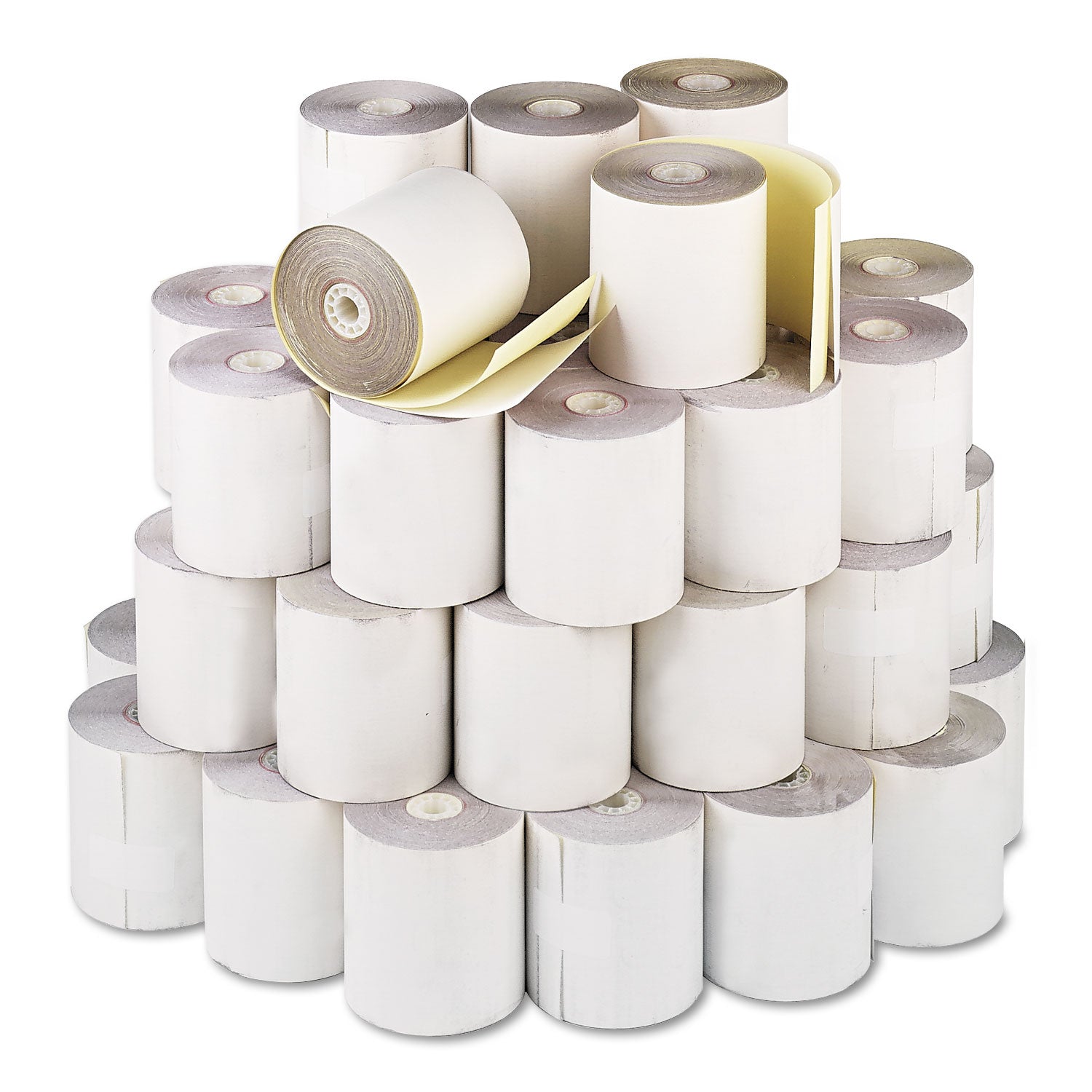 impact-printing-carbonless-paper-rolls-3-x-90-ft-white-canary-50-carton_icx90770470 - 2