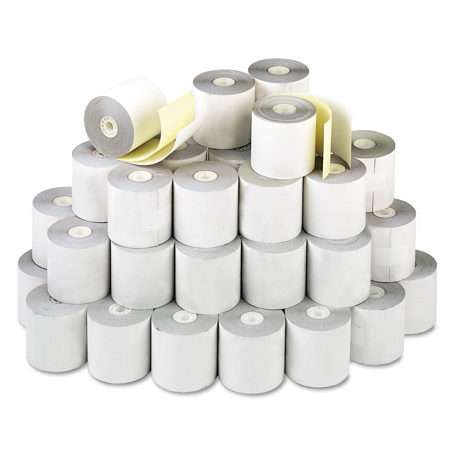 impact-printing-carbonless-paper-rolls-225-x-70-ft-white-canary-50-carton_icx90770444 - 3