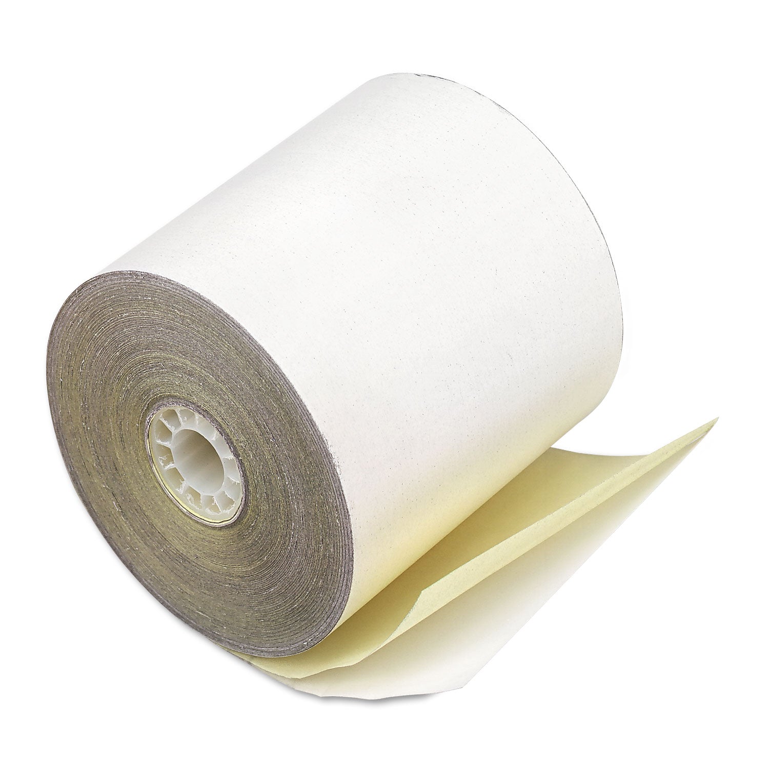 impact-printing-carbonless-paper-rolls-225-x-70-ft-white-canary-50-carton_icx90770444 - 1