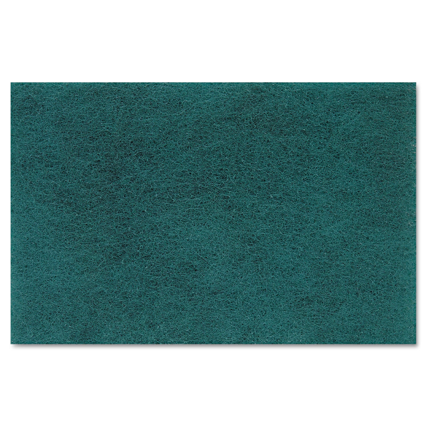 Medium Duty Scour Pad, 6 x 9, Green, 20/Carton
