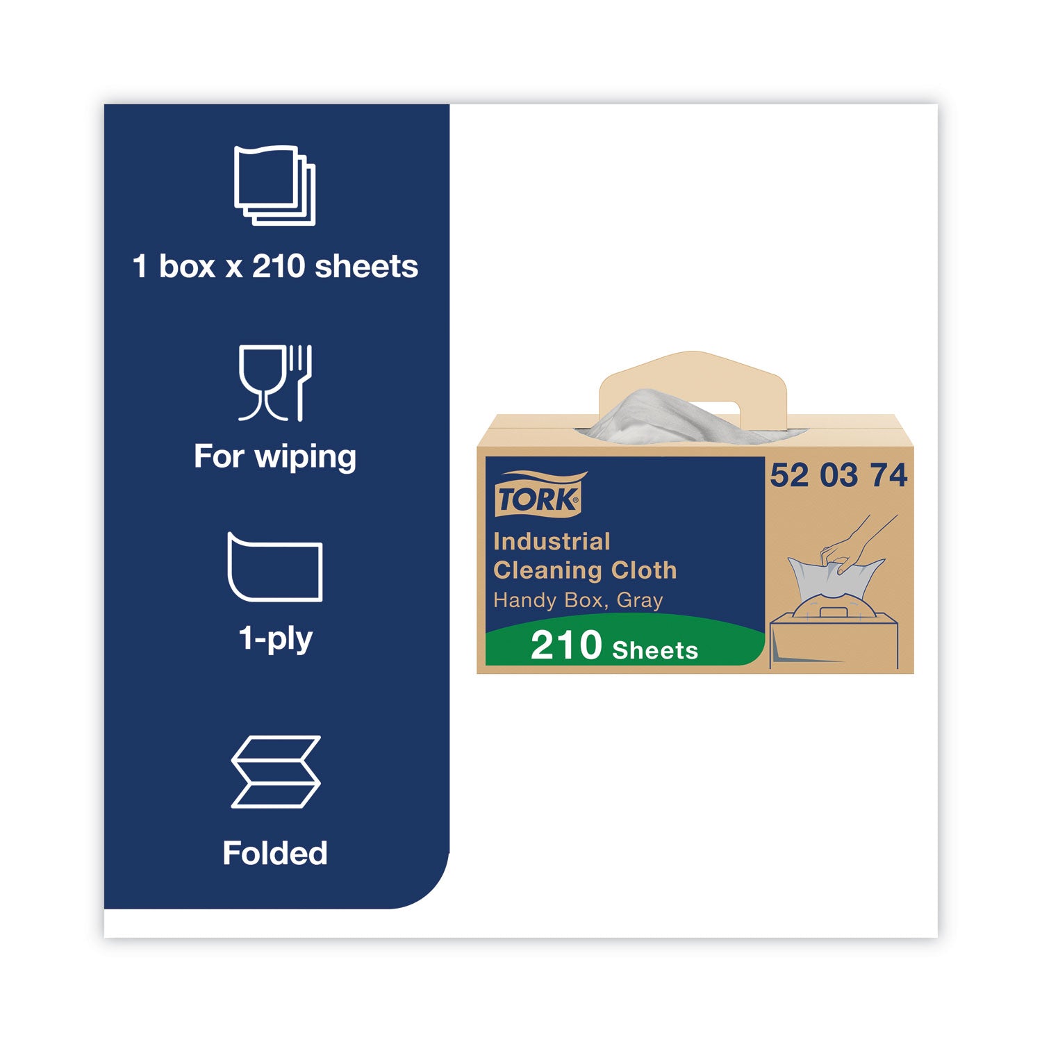 industrial-cleaning-cloths-1-ply-1634-x-14-gray-210-wipes-box_trk520374 - 3