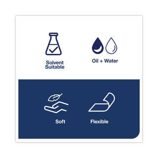 Industrial Cleaning Cloths, 1-Ply, 16.34 x 14, Gray, 210 Wipes/Box