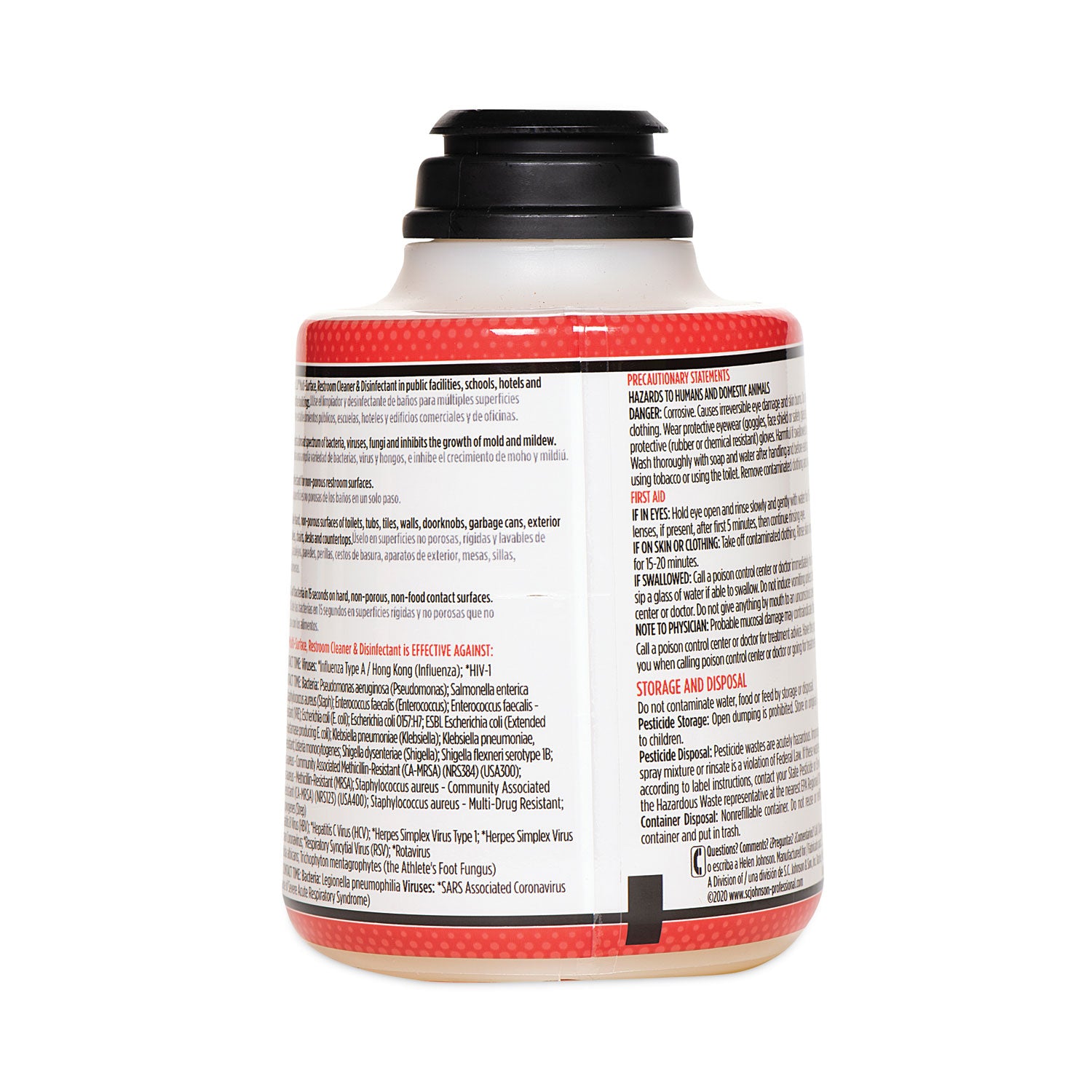 TruShot 2.0 Disinfectant Multisurface Cleaner, Clean Fresh Scent,10 oz Cartridge, 4/Carton - 5