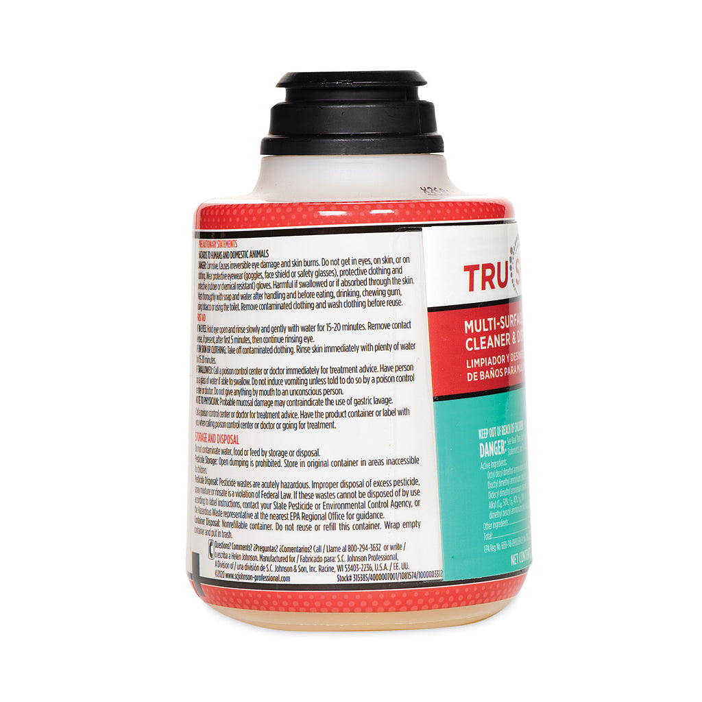 TruShot 2.0 Disinfectant Multisurface Cleaner, Clean Fresh Scent,10 oz Cartridge, 4/Carton - 3