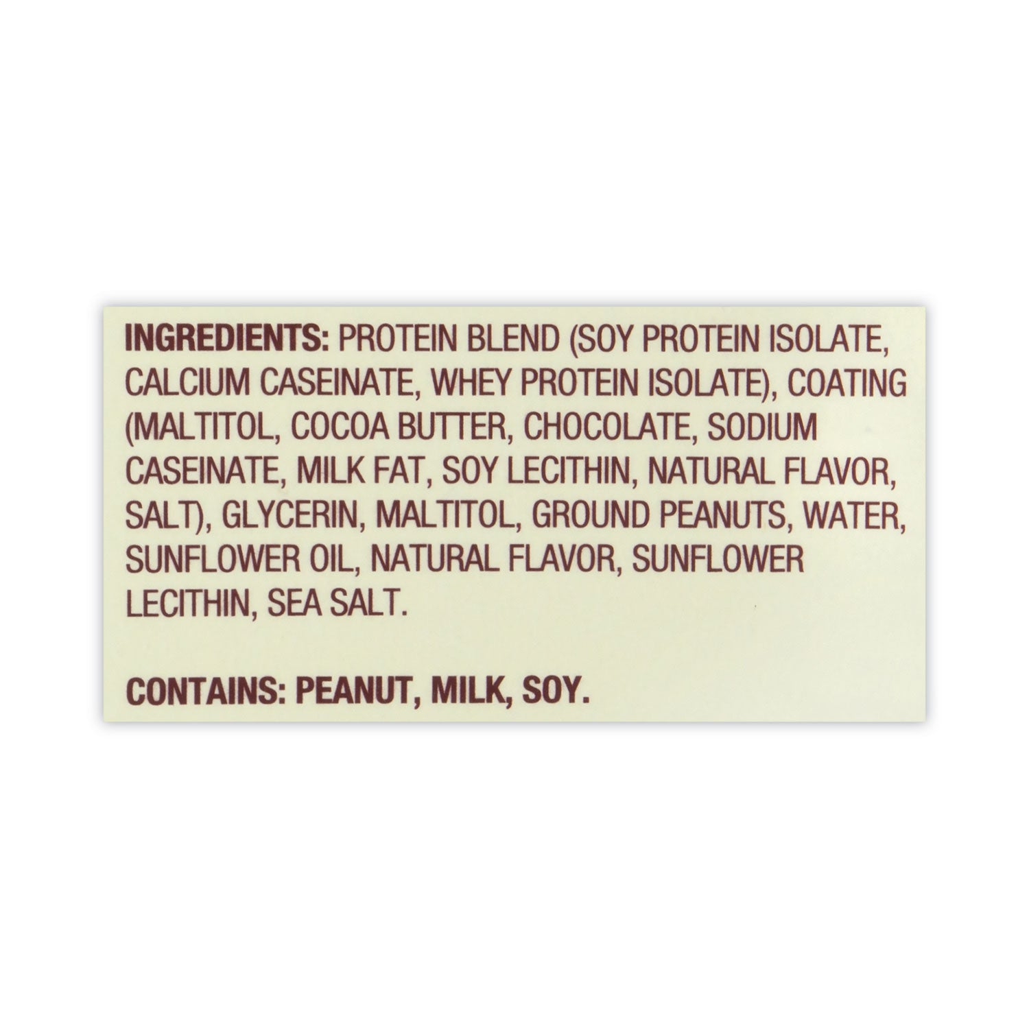 High Protein Bars, Creamy Peanut Butter, 2.1 oz Bar, 10 Bars/Carton, Ships in 1-3 Business Days