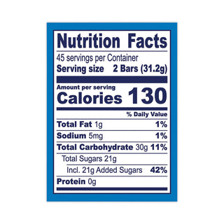 Variety Box, Assorted Flavors, 0.55 oz Bar, 90/Carton, Ships in 1-3 Business Days