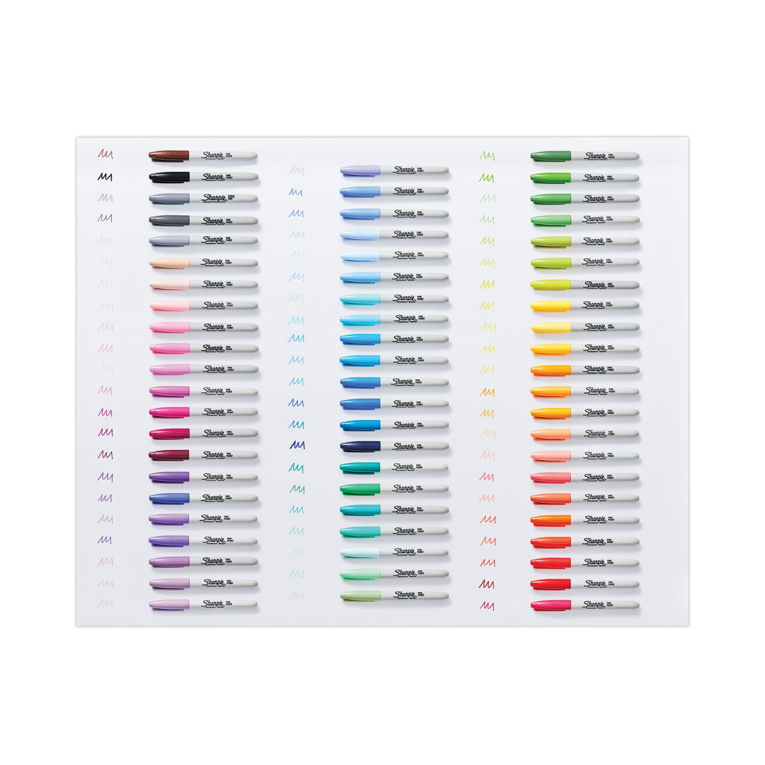 fine-tip-permanent-marker-fine-bullet-tip-assorted-colors-65-pack_san2136724 - 2