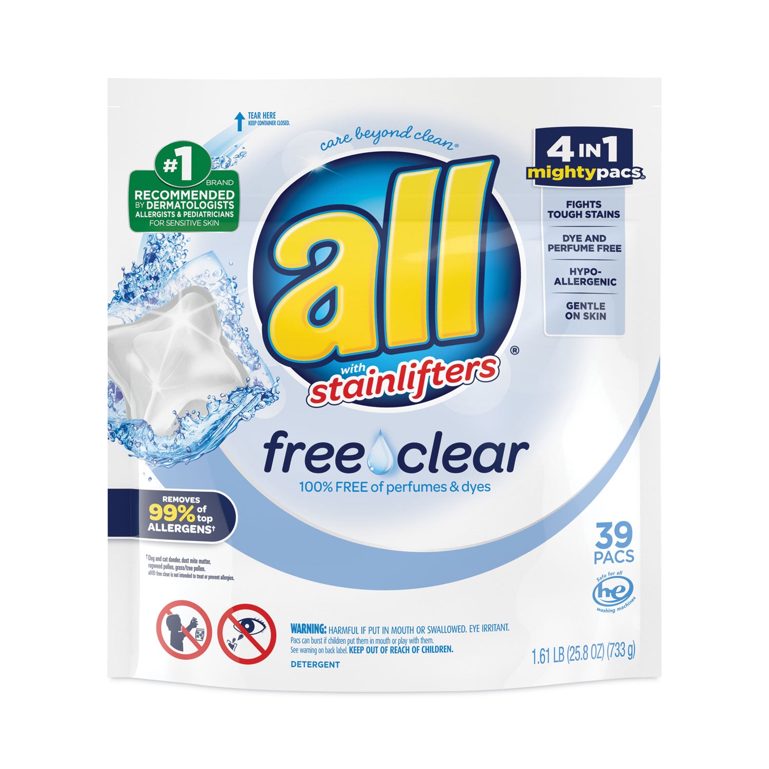 mighty-pacs-free-and-clear-super-concentrated-laundry-detergent-39-pack_dia73978ea - 1