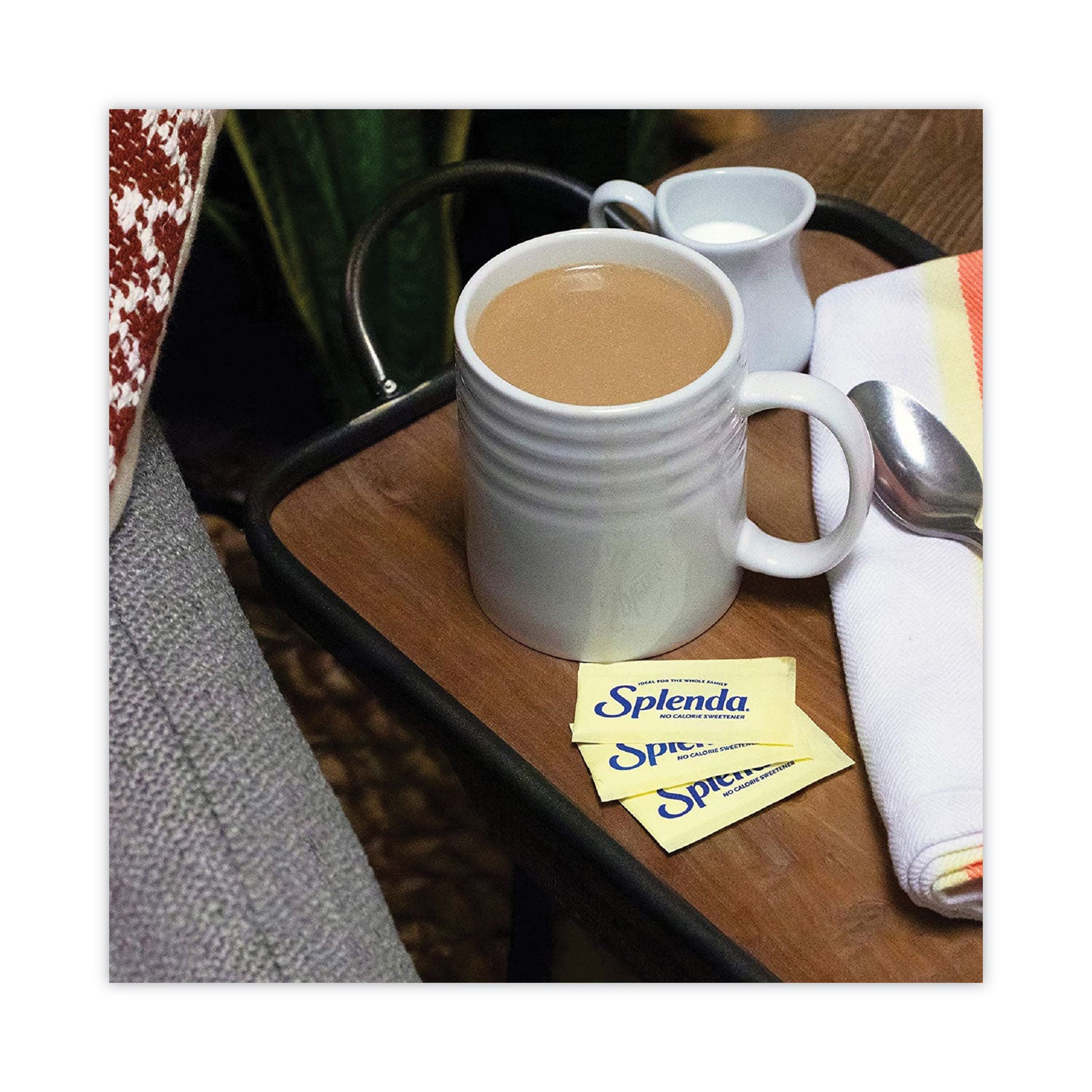 No Calorie Sweetener Packets, 100/Box