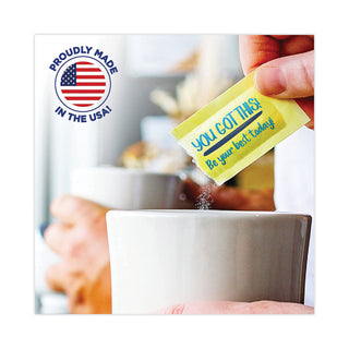 No Calorie Sweetener Packets, 100/Box
