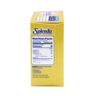 No Calorie Sweetener Packets, 100/Box