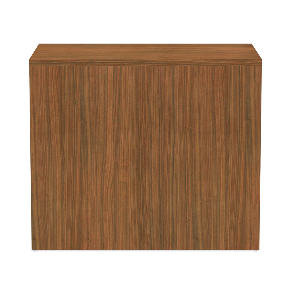 Alera Valencia Series Lateral File, 2 Legal/Letter-Size File Drawers, Modern Walnut, 34" x 22.75" x 29.5