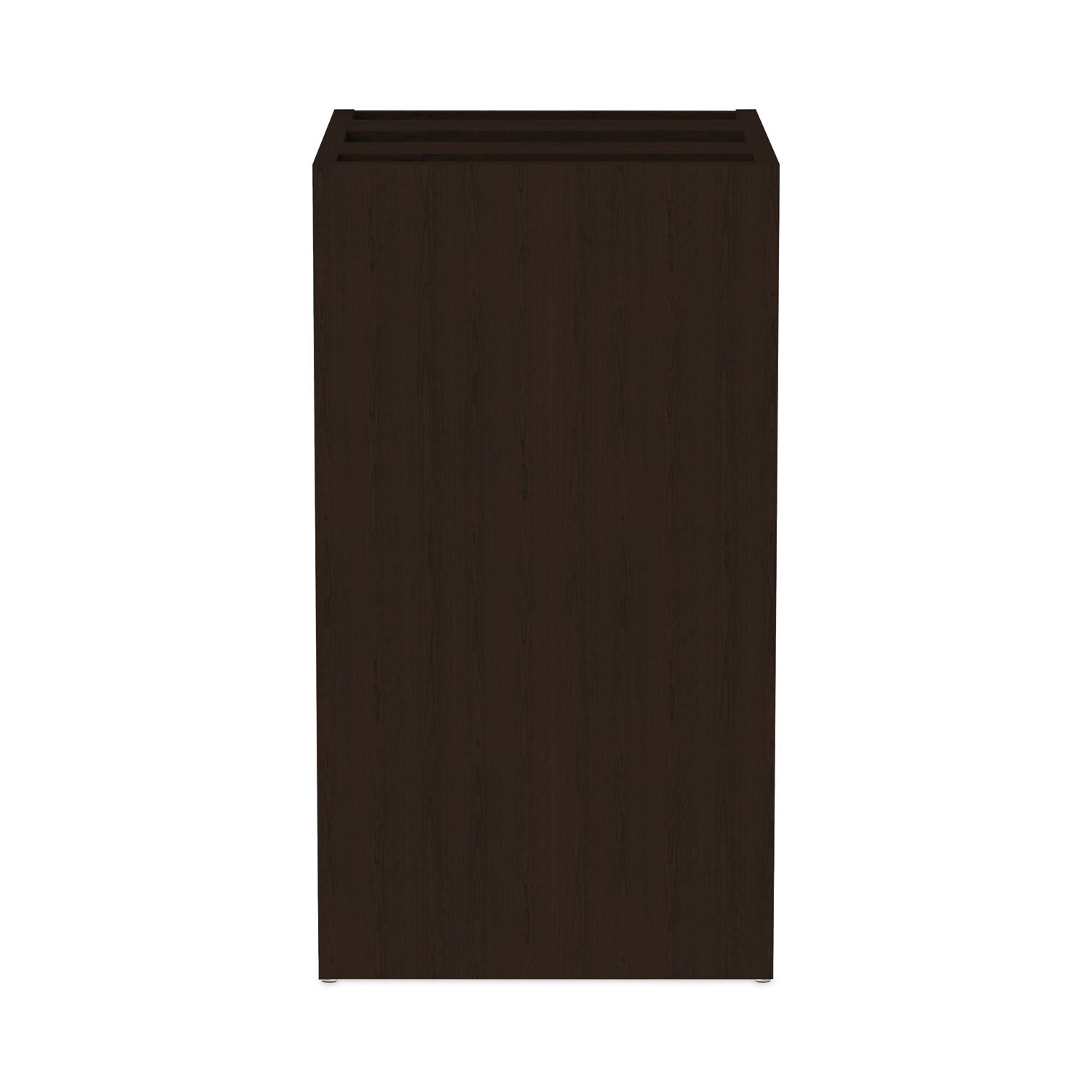Alera Valencia Series Full Pedestal File, Left/Right, 3-Drawers: Box/Box/File, Legal/Letter, Espresso, 15.63" x 20.5" x 28.5