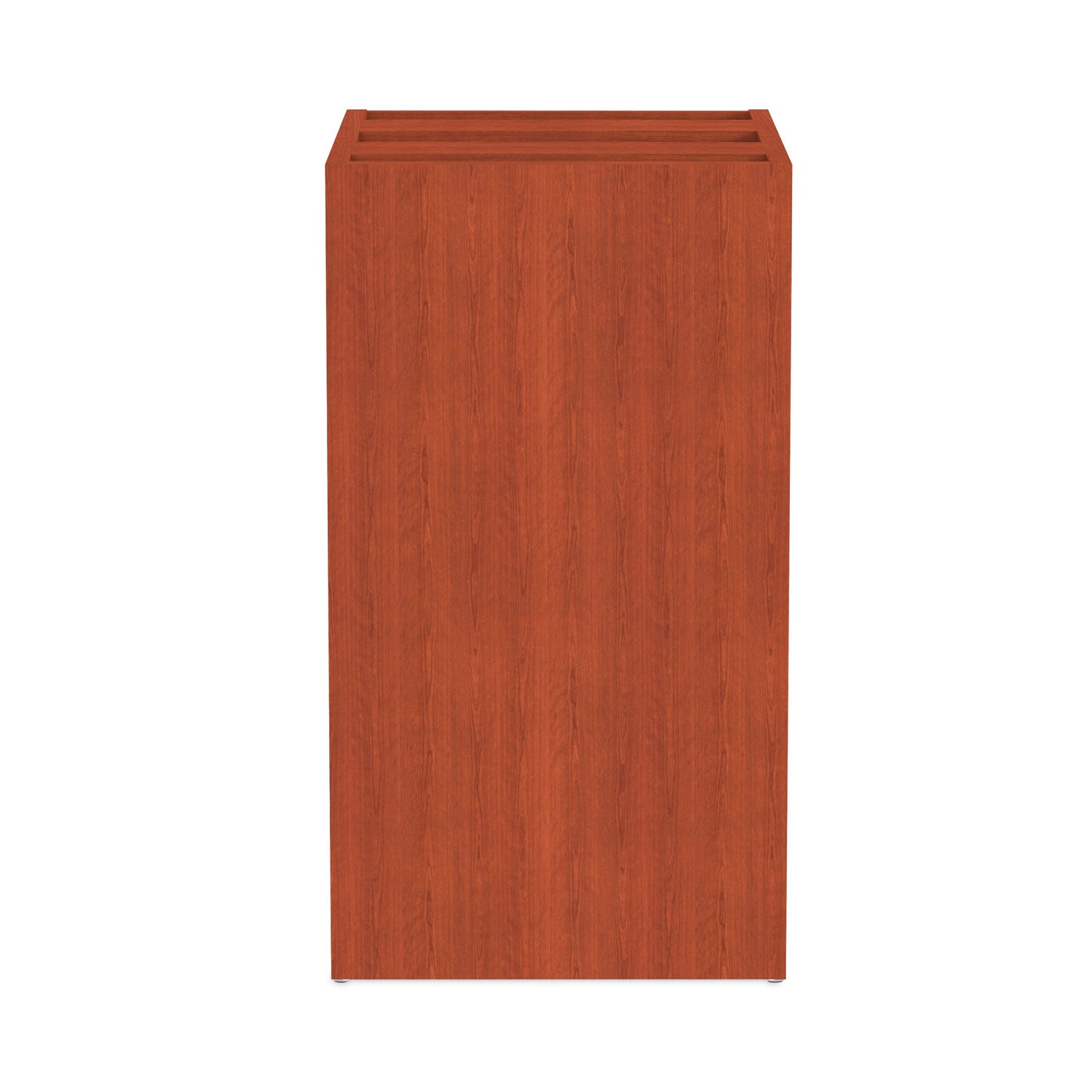 Alera Valencia Series Full Pedestal File, Left/Right, 3-Drawers: Box/Box/File, Legal/Letter, Cherry, 15.63" x 20.5" x 28.5