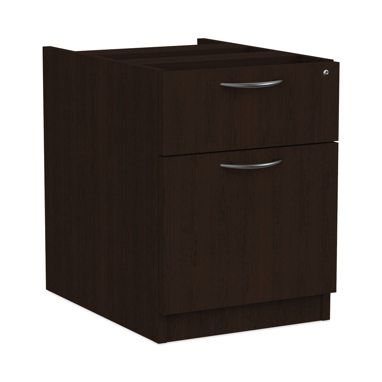 Alera Valencia Series Hanging Pedestal File, Left/Right, 2-Drawers: Box/File, Legal/Letter, Espresso, 15.63" x 20.5" x 19.25