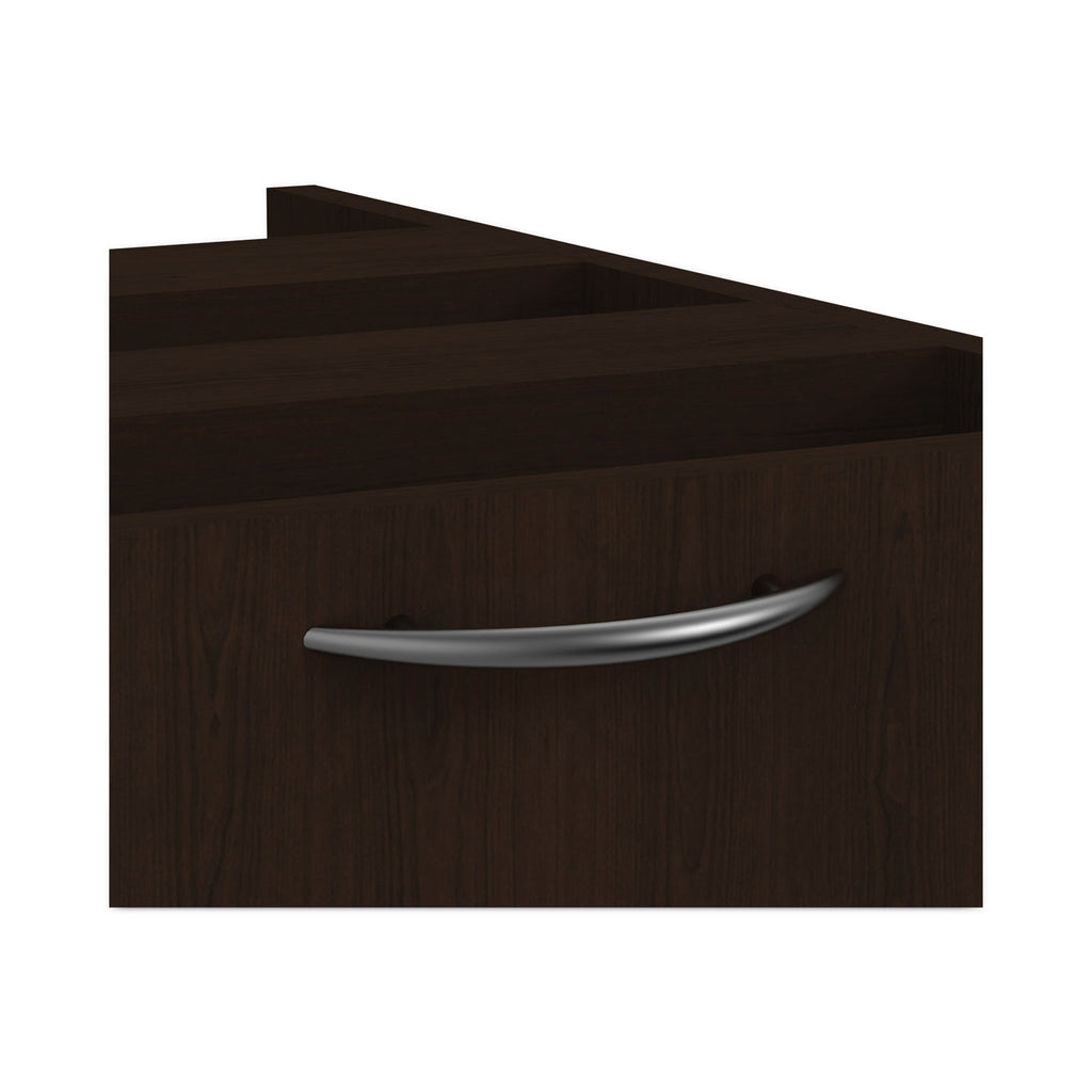 Alera Valencia Series Hanging Pedestal File, Left/Right, 2-Drawers: Box/File, Legal/Letter, Espresso, 15.63" x 20.5" x 19.25