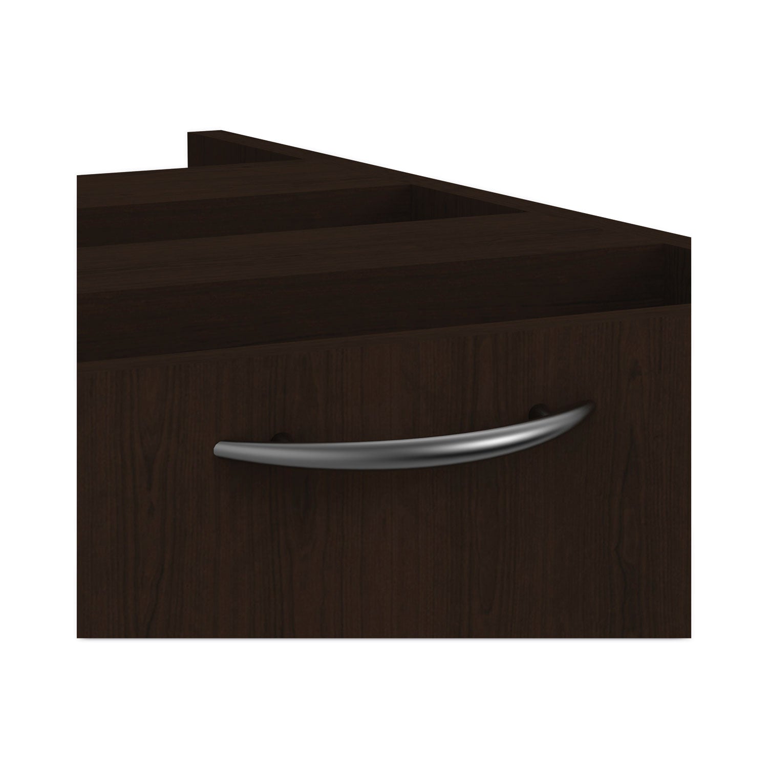 Alera Valencia Series Hanging Pedestal File, Left/Right, 2-Drawers: Box/File, Legal/Letter, Espresso, 15.63" x 20.5" x 19.25