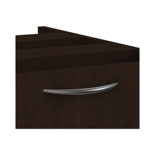 Alera Valencia Series Hanging Pedestal File, Left/Right, 2-Drawers: Box/File, Legal/Letter, Espresso, 15.63" x 20.5" x 19.25