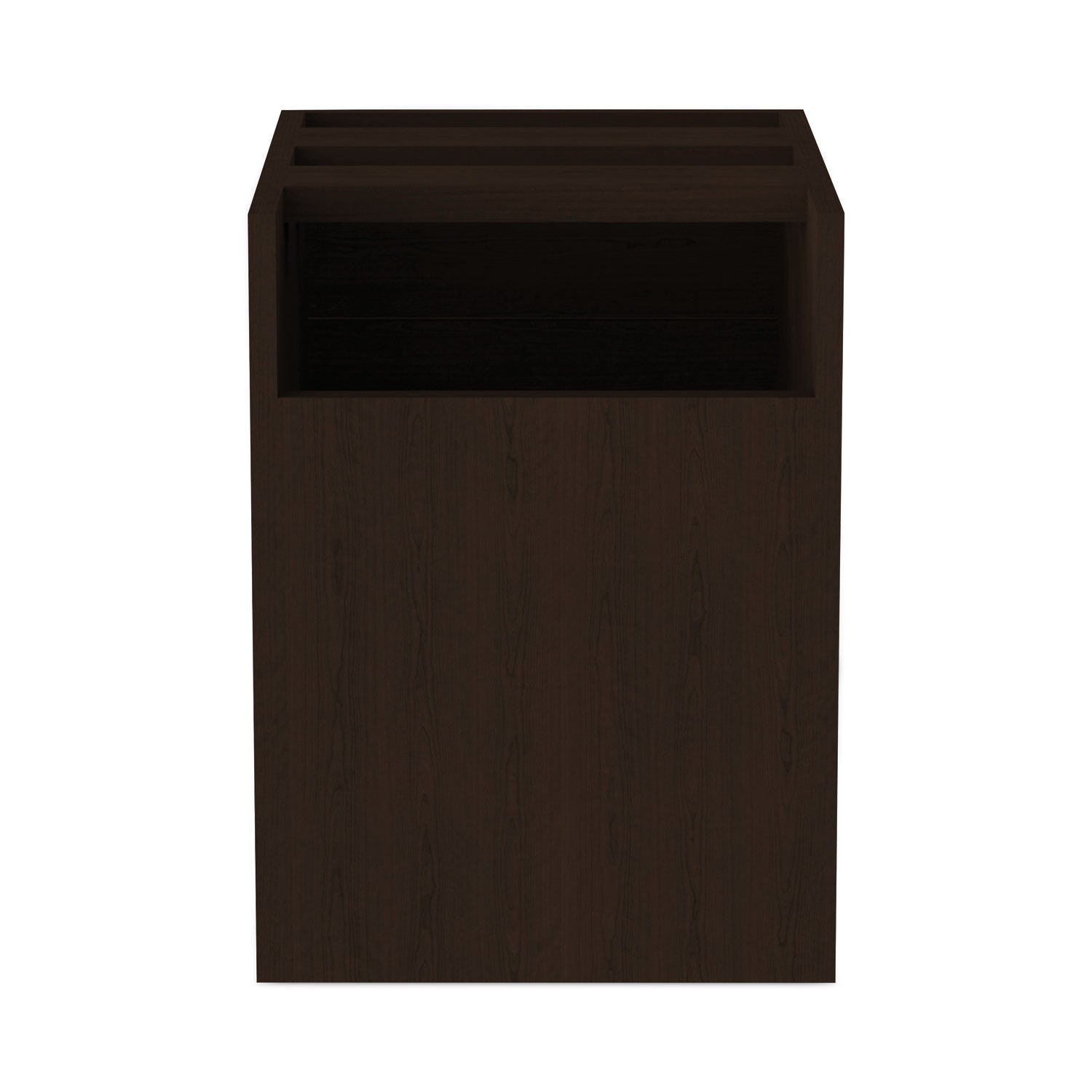 Alera Valencia Series Hanging Pedestal File, Left/Right, 2-Drawers: Box/File, Legal/Letter, Espresso, 15.63" x 20.5" x 19.25