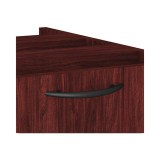 Alera Valencia Series Hanging Pedestal File, Left/Right, 2-Drawers: Box/File, Legal/Letter, Mahogany, 15.63" x 20.5" x 19.25