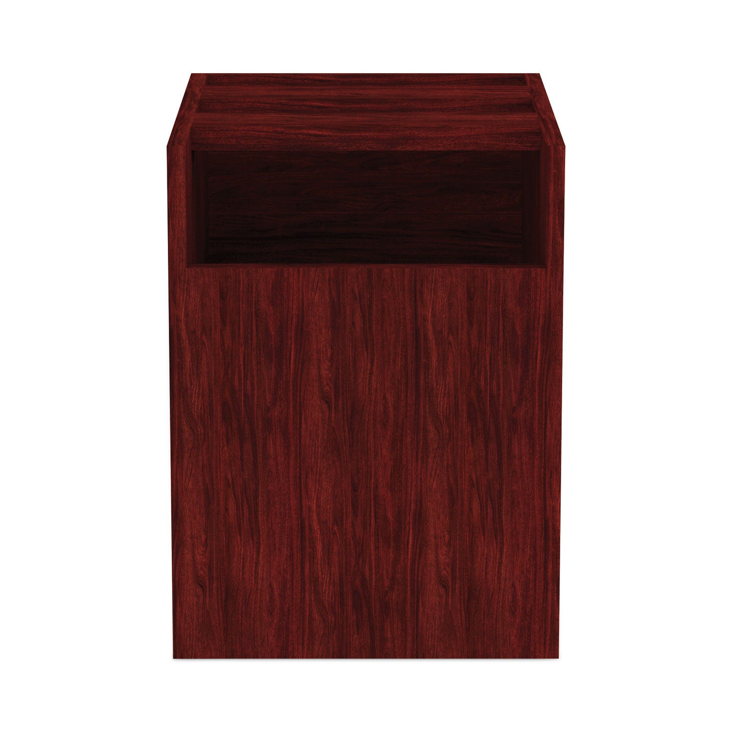 Alera Valencia Series Hanging Pedestal File, Left/Right, 2-Drawers: Box/File, Legal/Letter, Mahogany, 15.63" x 20.5" x 19.25 - 3