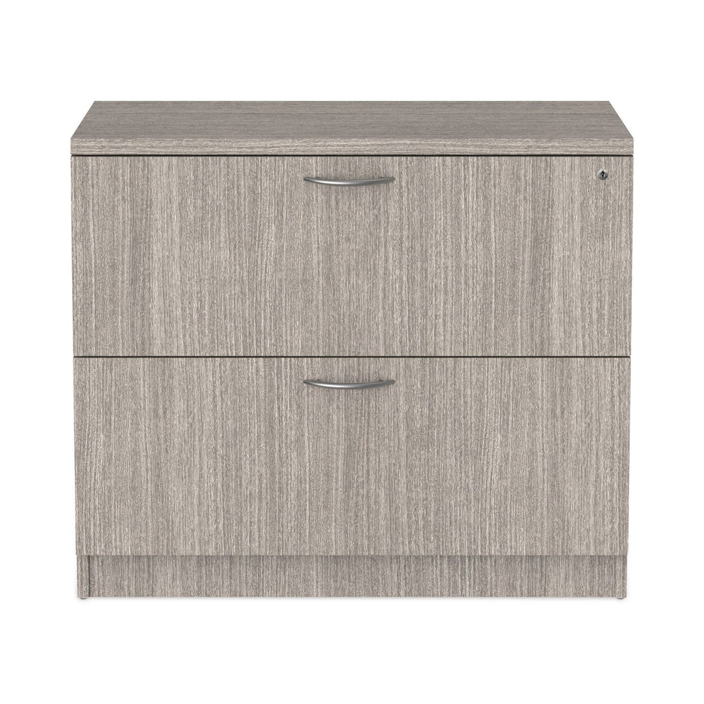 Alera Valencia Series Lateral File, 2 Legal/Letter-Size File Drawers, Gray, 34" x 22.75" x 29.5