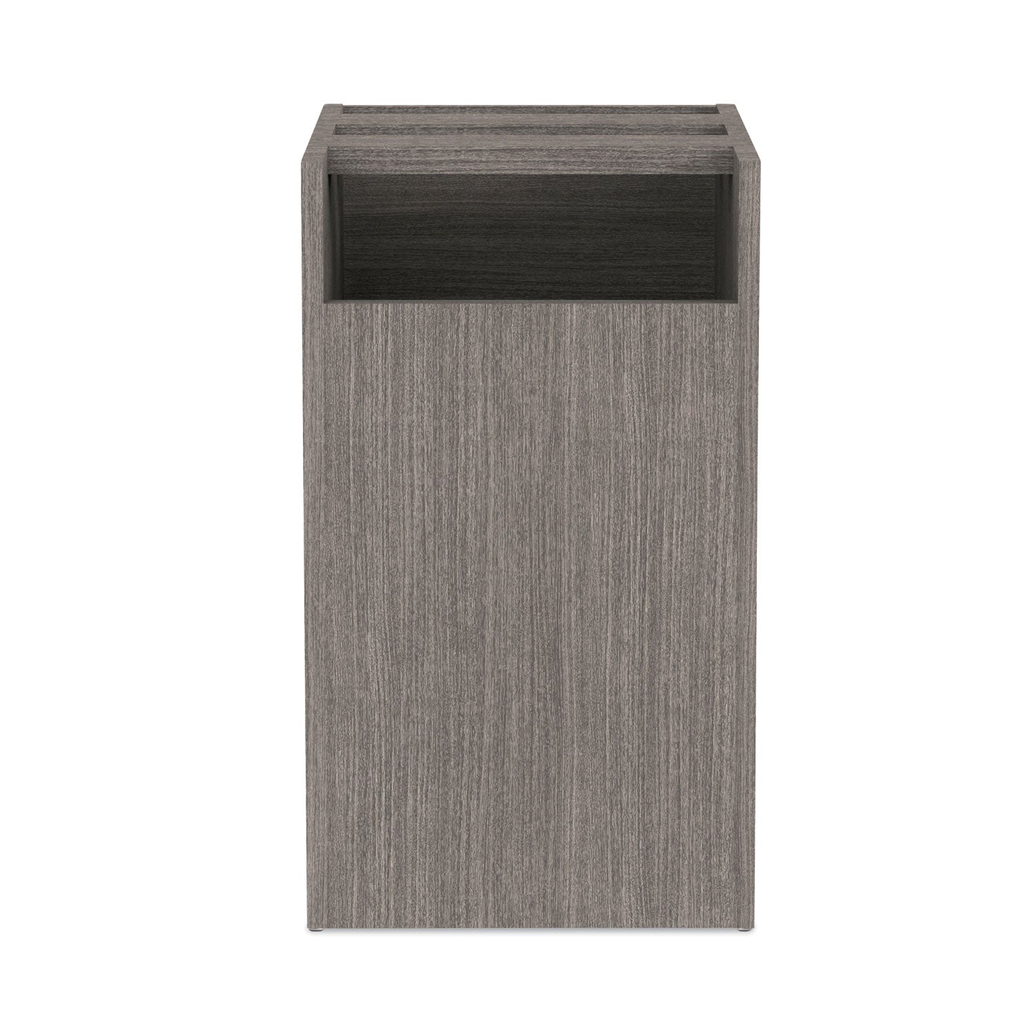 Alera Valencia Series Full Pedestal File, Left or Right, 2 Legal/Letter-Size File Drawers, Gray, 15.63" x 20.5" x 28.5