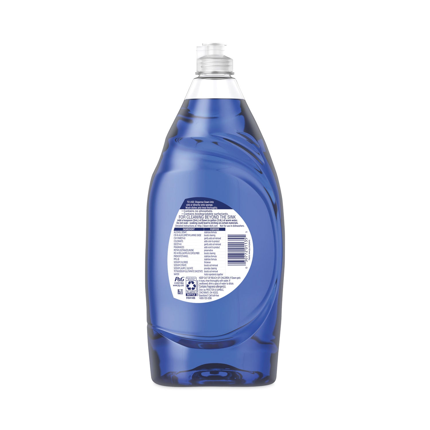 platinum-liquid-dish-detergent-refreshing-rain-scent-327-oz-bottle-8-carton_pgc01135 - 4