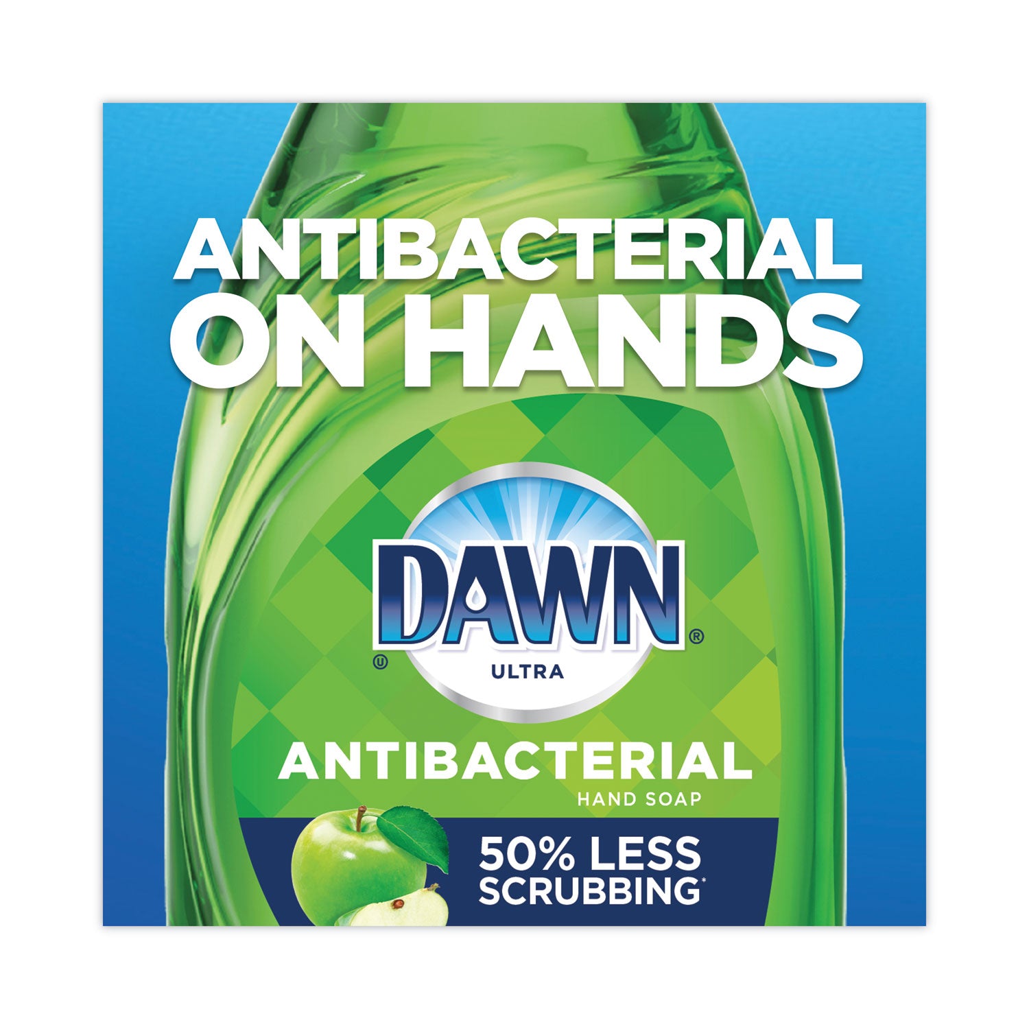 Ultra Antibacterial Dishwashing Liquid, Apple Blossom Scent, 38 oz Bottle - 5
