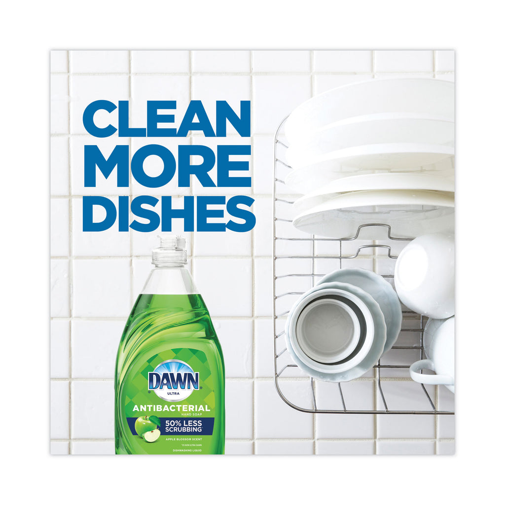 Ultra Antibacterial Dishwashing Liquid, Apple Blossom Scent, 38 oz Bottle - 8